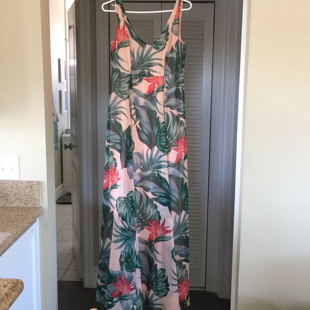 Show me your mumu tropical bridesmaid dress